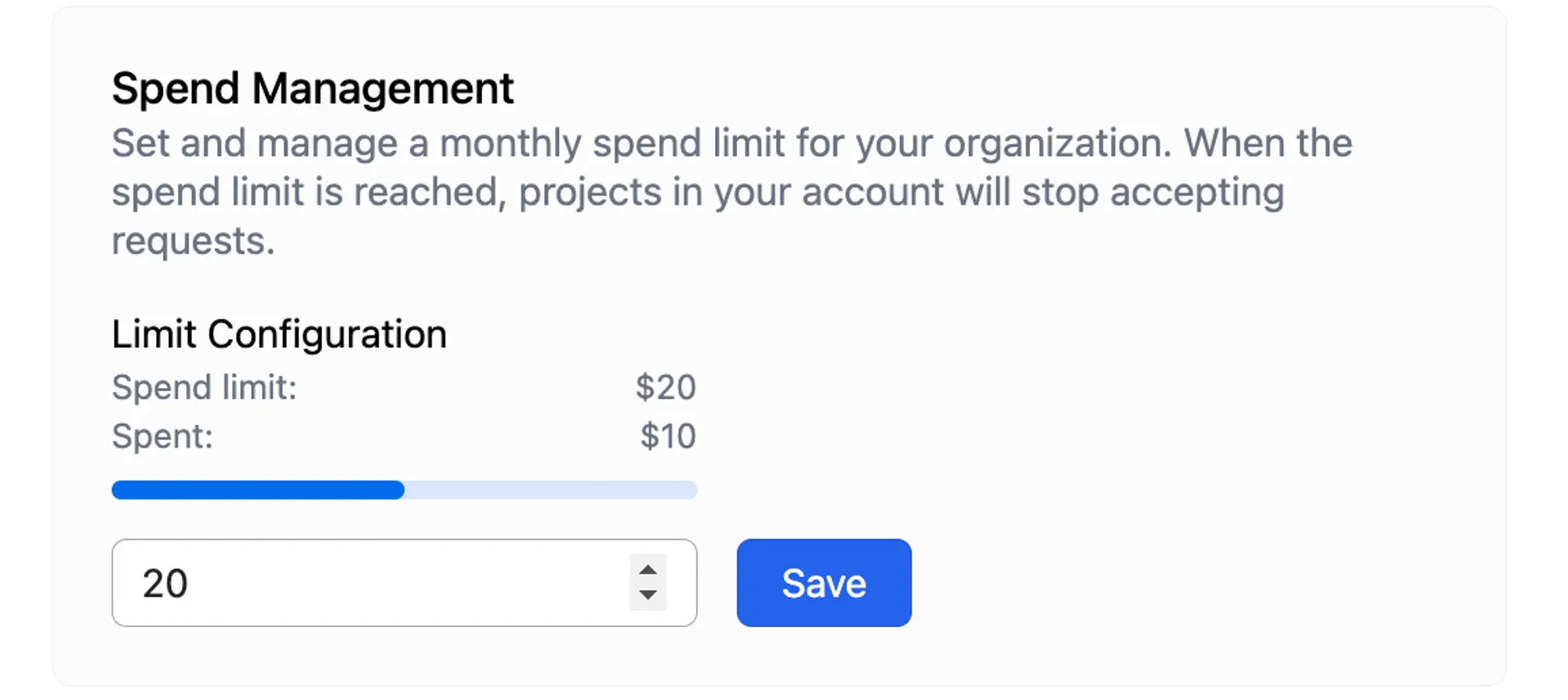 You can now limit your spend on Deno Deploy.